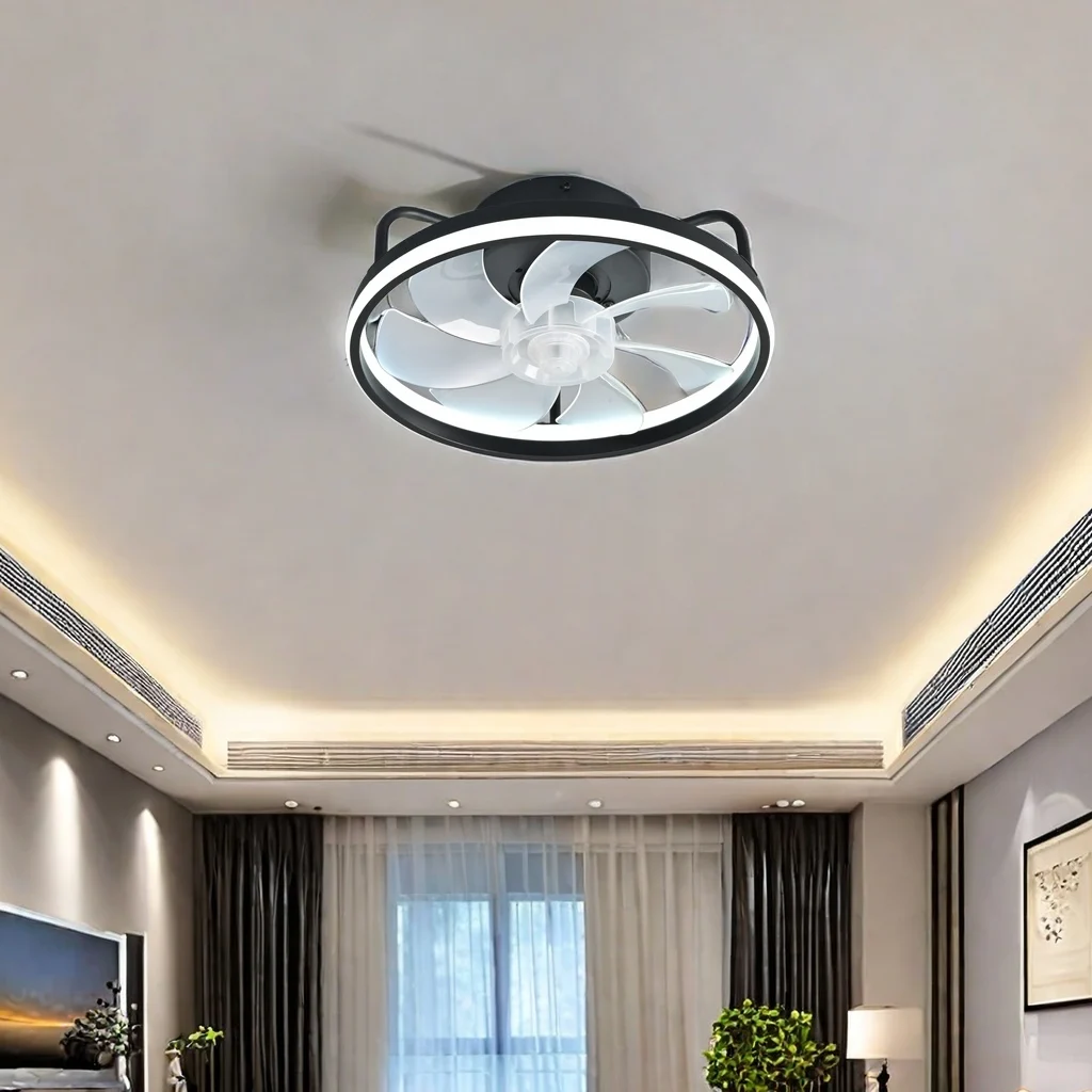 Ceiling Fan Mount - 2 in 1 Modern Smart Ceiling