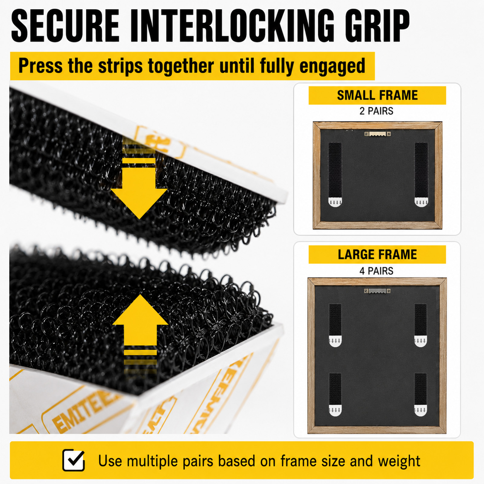 Picture Hanging Strip - Damage Free Picture Hanging Strips Heavy