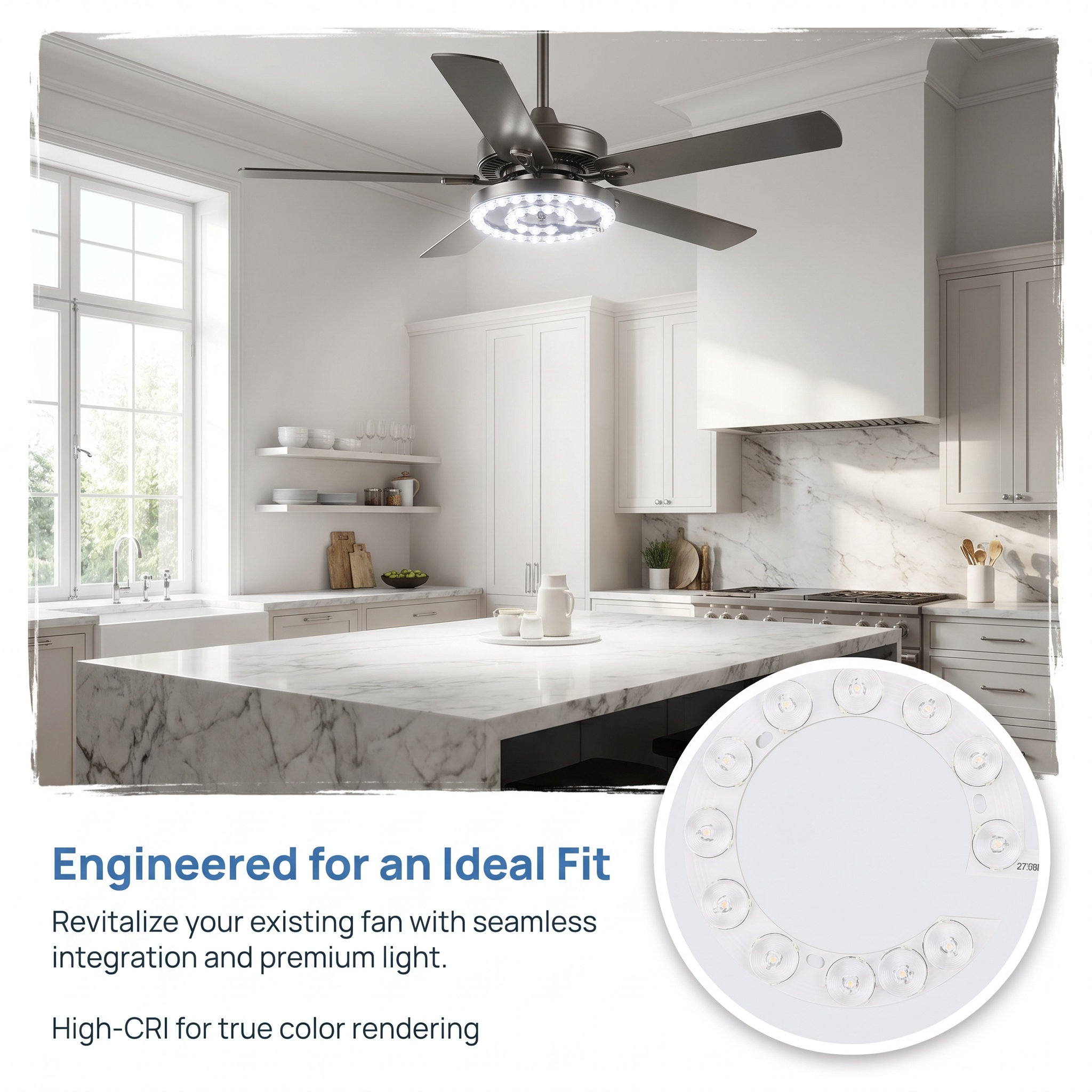 LED Ceiling Fan Light Retrofit - Ceiling Fan Mount ulasan dan harga