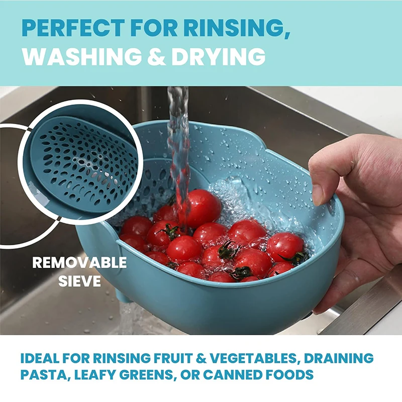 Vegetables Washing Basket Elep - Sink Drain Strainer ulasan dan harga
