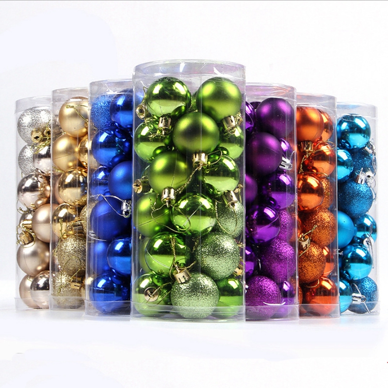 36Pcs 3CM Christmas Balls Chri - Home Improvement News ulasan dan harga