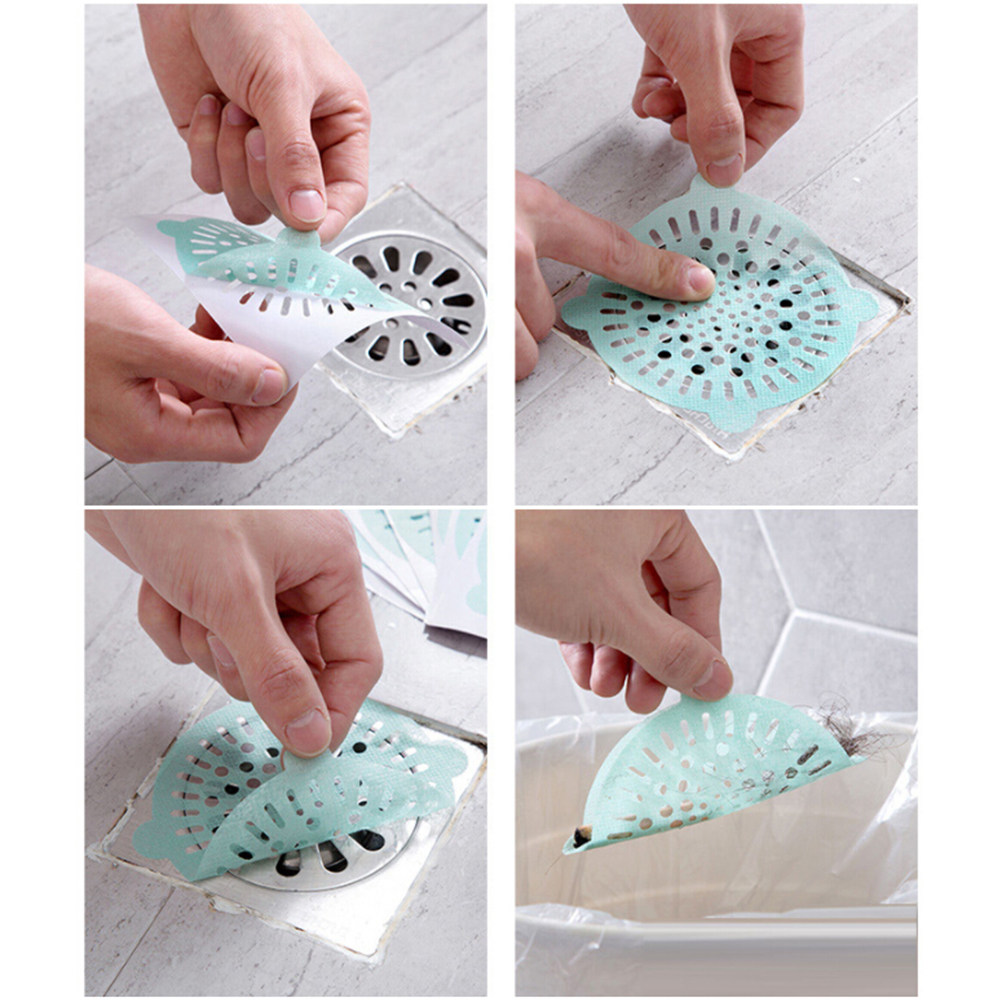 30Pcs Drain Filter Hair Catche - Sink Drain Strainer ulasan dan harga