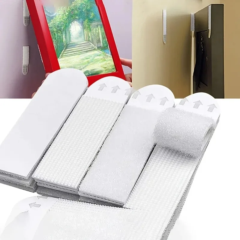2026-48Pcs Photo Frame Fixing  - Picture Hanging Strip ulasan dan harga