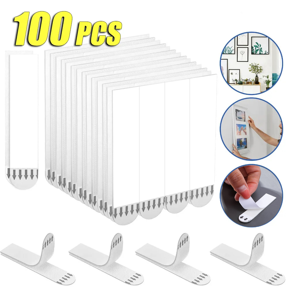 Punch-free Frame Tape Strips A - Picture Hanging Strip ulasan dan harga