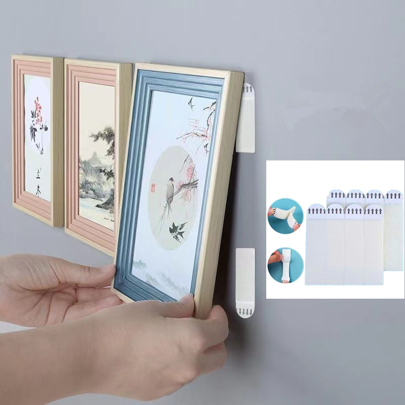 Punch-free Frame Tape Strips A - Picture Hanging Strip ulasan dan harga