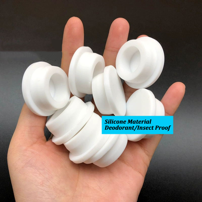 2/4/8PC Bathroom Rubber Wash B - Sink Drain Strainer ulasan dan harga